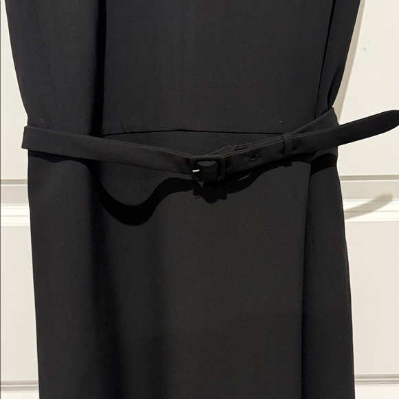 Ann Taylor Elegant Black Midi Dress - Picture 4 of 12